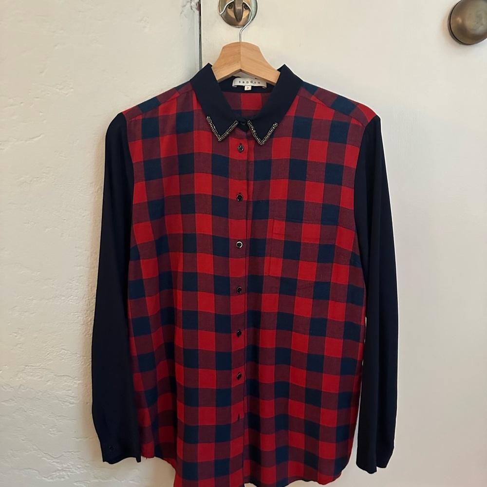 Sandro Blouse Size 2